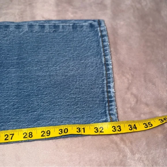 Abercrombie & fitch the 90s straight mid rise Jean 29/8/XL/L33 - Picture 11 of 11